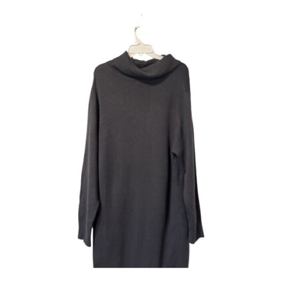 Torrid Plus Size 3X Charcoal Gray Ultra Soft Sweater Dress – Long Sleeve, NWT - Picture 4 of 7